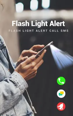 Color Flash on calls and sms – Torch Flashlight android App screenshot 3