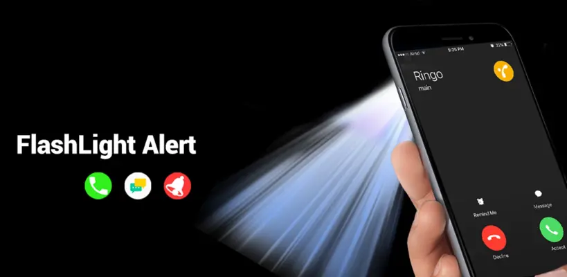 Color Flash on calls and sms – Torch Flashlight android App screenshot 5